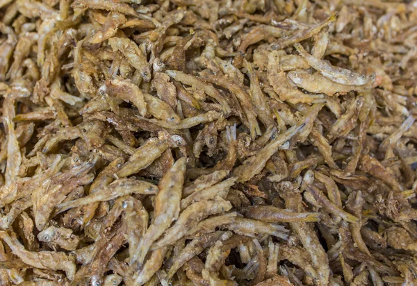 Fried little fish — Stock Photo, Image
