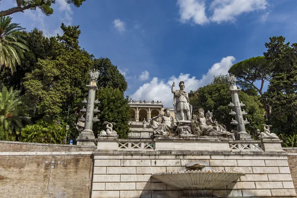 Fontana della Dea Roma-Róma — Stock Fotó