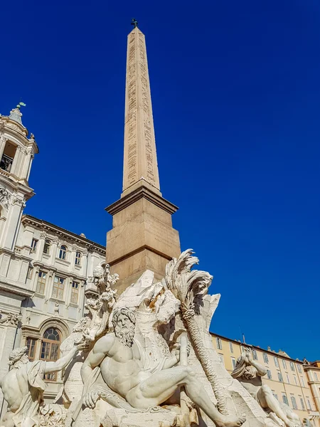 Piazza navona in Rome, Italië — Stockfoto