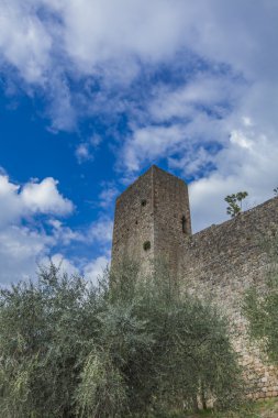 Monteriggioni antik kuleleri
