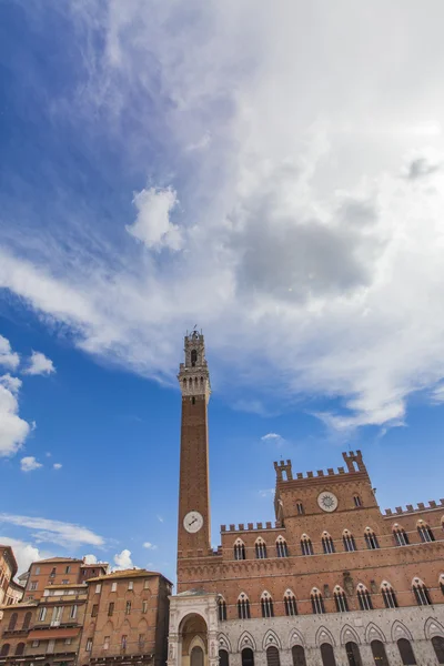 Piazza del Campo a Siena — Foto Stock