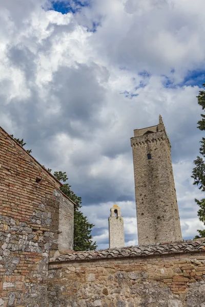 Wieże San gimignano — Zdjęcie stockowe