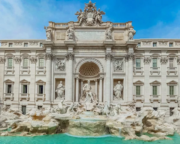 Fontana di Trevi a Roma — Foto Stock