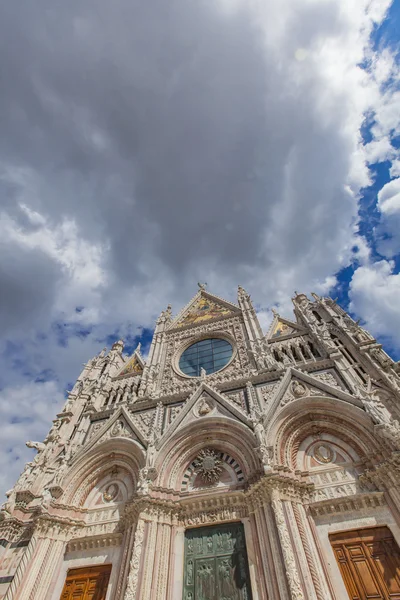 Catedral de Siena exterior — Foto de Stock