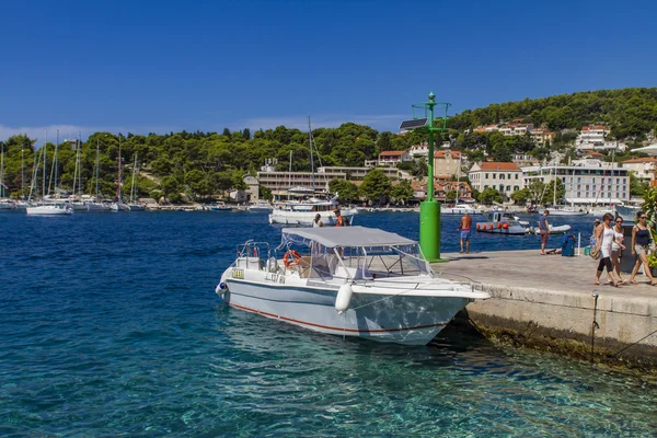 Stari Grad na ilha de Hvar, Croácia — Fotografia de Stock