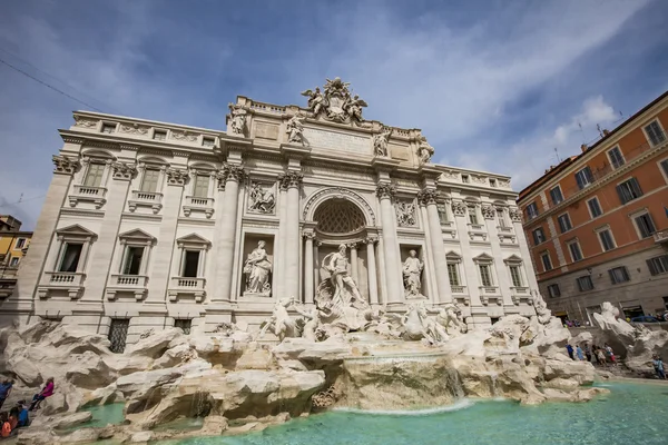 Fontana di Trevi a Roma — Foto Stock