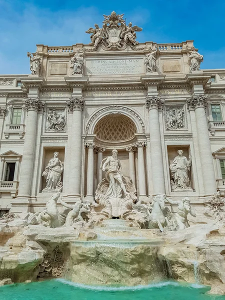 Fontana di Trevi a Roma — Foto Stock