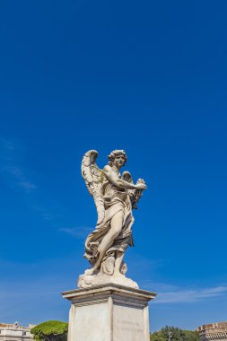 Sant Angelo Köprüsü'nde Roma heykel