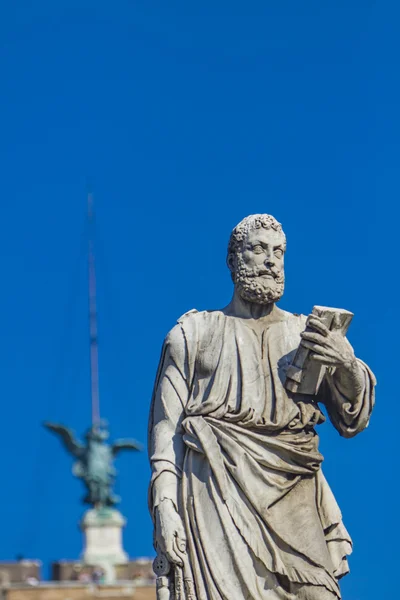 Sant Angelo bridge — Stock Photo, Image