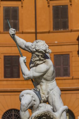 Piazza Navona, Roma, Neptün Çeşmesi