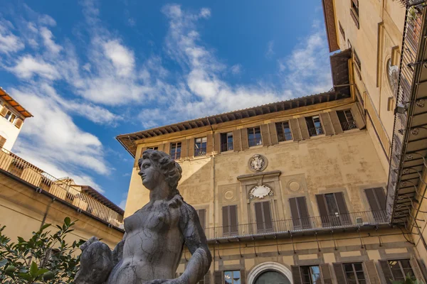 Palazzo Medici Riccardi ve Florencii — Stock fotografie