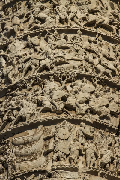 Colonna di Marco Aurelio a Roma — Foto Stock