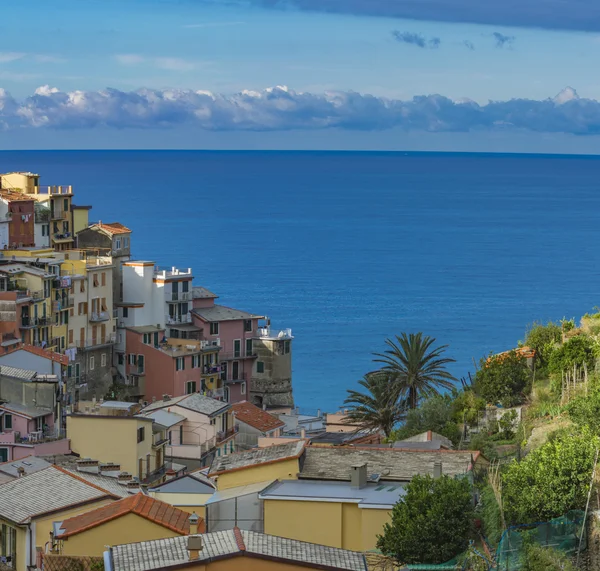 Традиционные разноцветные итальянские дома — стоковое фото