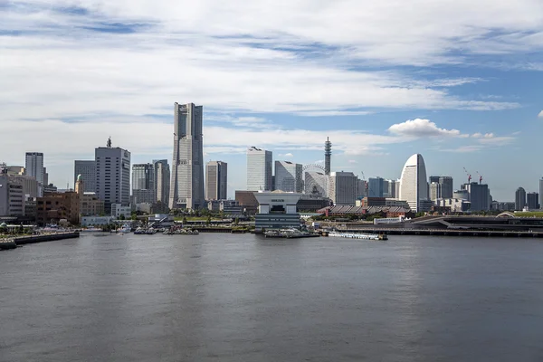 Skyline yokohama Japonya — Stok fotoğraf