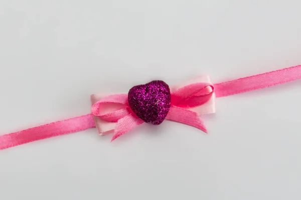 Wedding ribbon decoration — Stock Photo, Image