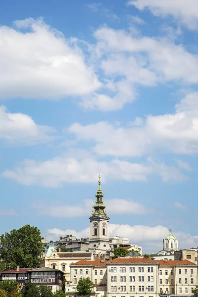 Vista da cidade de Belgrado — Fotografia de Stock