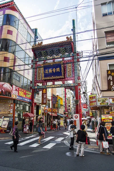 Yokohama Chinatown en Japón — Foto de Stock