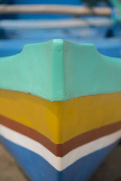 Detalhe colorido do barco — Fotografia de Stock