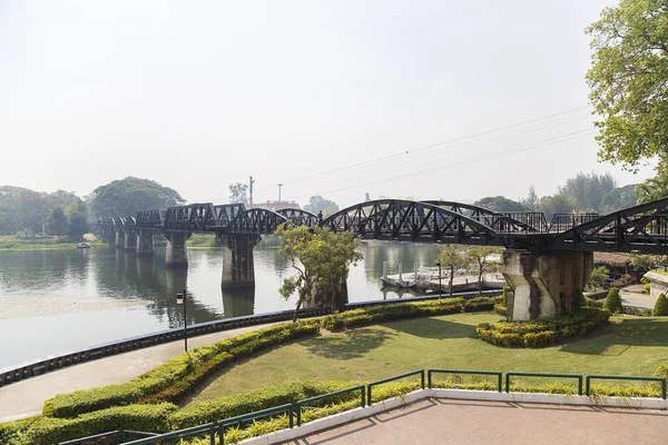 Bridge on the river Kwai — Stock Photo, Image