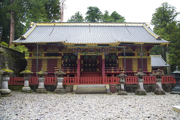 Skladiště na Tosho gu svatyně v Nikkó, Japonsko — Stock fotografie