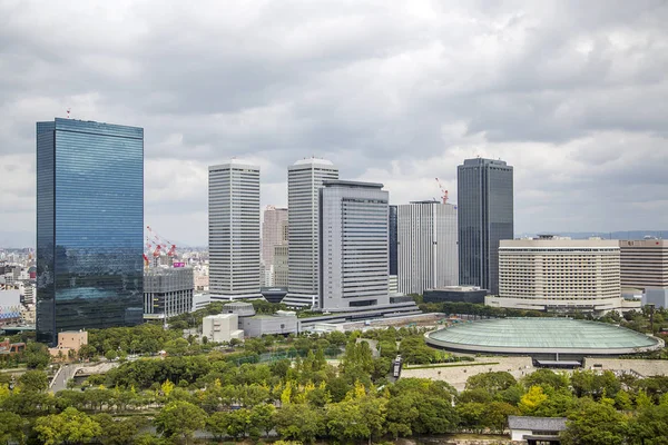 Vue panoramique d'Osaka — Photo