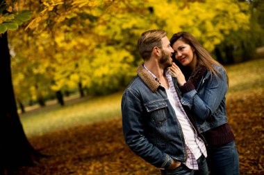 seven çift sonbahar Park