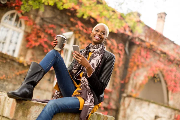 Joven mujer afroamericana — Foto de Stock