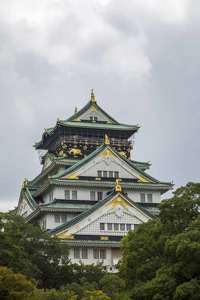 Osaka castle in Japan — Stock Photo, Image