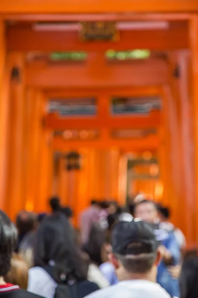 Santuário de Fushimi Inari em Kyoto — Fotografia de Stock