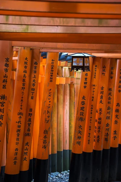 Fushimi Inari shrine in Kyoto — Stock Photo, Image