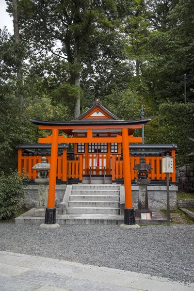 Fushimi inari schrijn in kyoto — Stockfoto