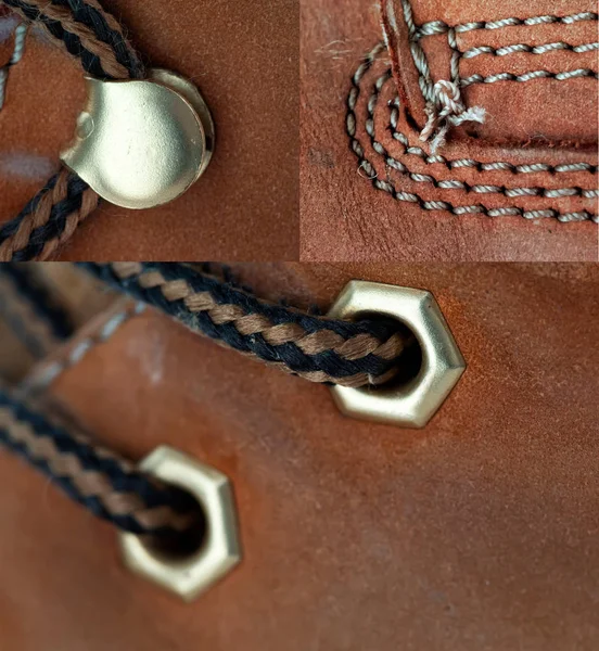 Detalle del zapato caballero — Foto de Stock