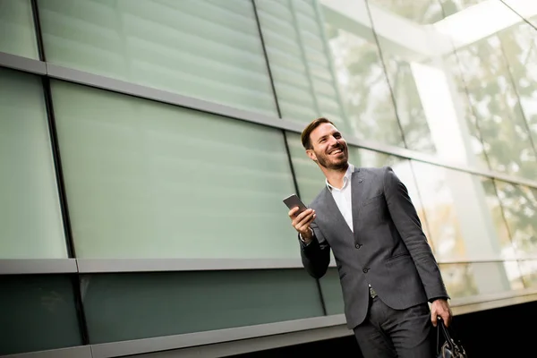 Modern confident businessman — Stock Photo, Image