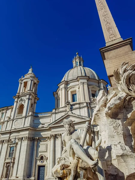 Iglesia de Sant 'Agnese en Agone — Foto de Stock