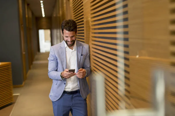 Modern businessman in office — Stock Photo, Image