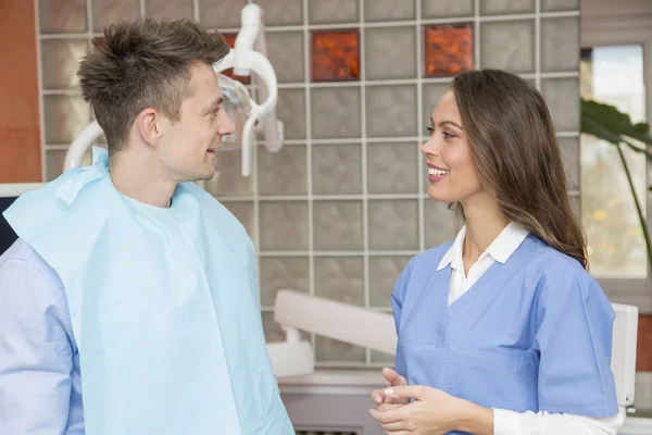 Patient having dental checkup — Stock Photo, Image