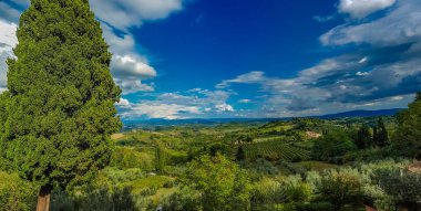 Chianti San Gimignano üzerinden