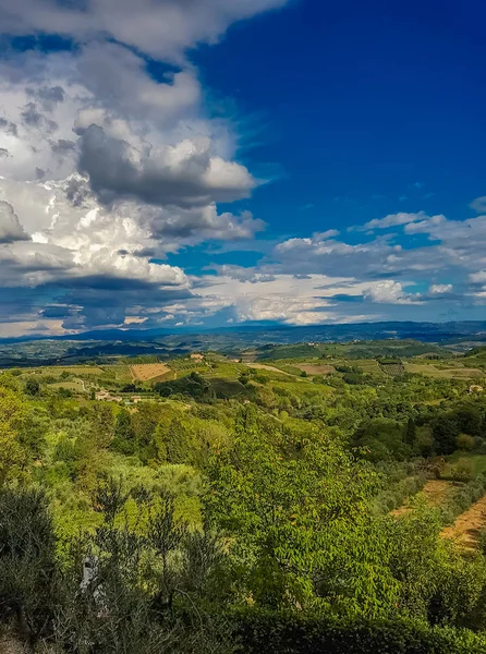 Chianti från San Gimignano — Stockfoto