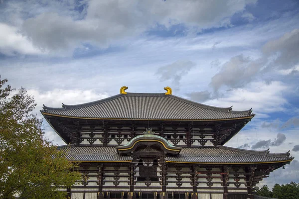 Tempio di Todai ji a Nara — Foto Stock