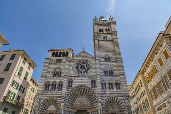 이탈리아에서 제노바 대성당 — 스톡 사진