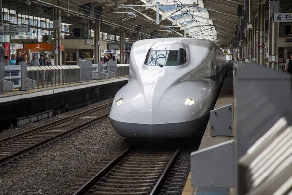 Tren de velocidad Shinkansen — Foto de Stock