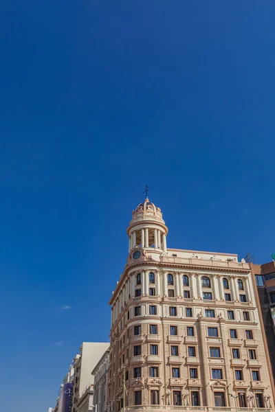 Gran Vía en Madrid — Foto de Stock