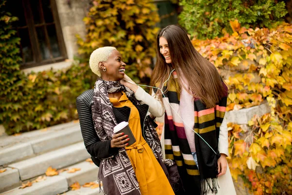 Multiraciale jonge vrouwen — Stockfoto