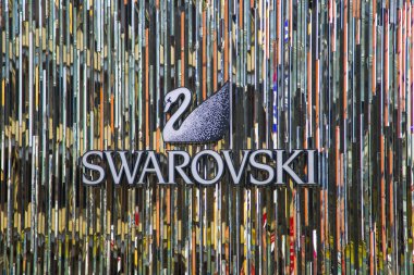 Swarovski mağaza Vitrini