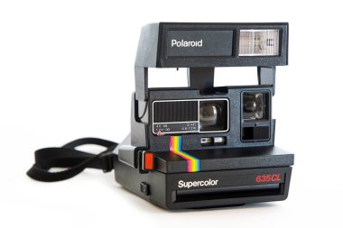 Polaroid anlık vintage fotoğraf makinesi