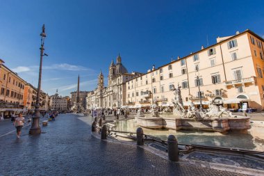 Roma 'da Navona Meydanı