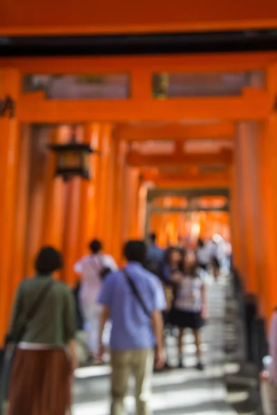 Santuário de Fushimi Inari em Kyoto — Fotografia de Stock