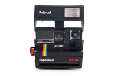 Polaroid anlık vintage fotoğraf makinesi