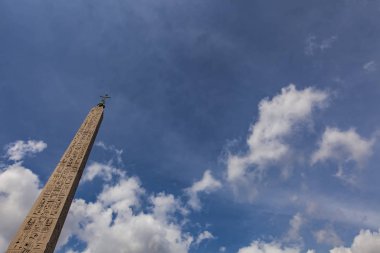 Obelisk in Piazza del Popolo in Rome