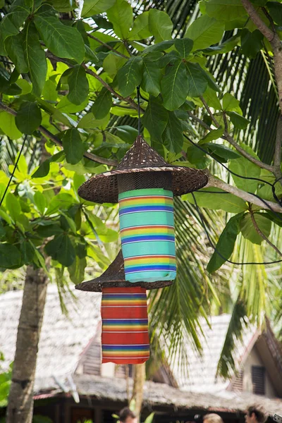 Lamps on the beach in Thailand — Stock Photo, Image